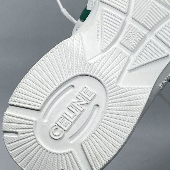 Celine CR-01 Suede-Trimmed Leather and Mesh Sneakers size 37 - Picture 15 of 15